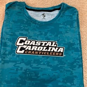 3xl coastal Carolina CCU short sleeve dry fit shirt